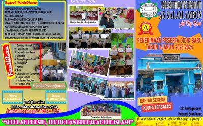Pembukaan PPDB MIT As Salam Ambon Tahun Ajaran 2023/2024