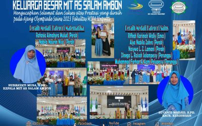 MIT As Salam Ambon Mendapat Juara Umum pada Olimpiade Sains FMIPA Unpatti