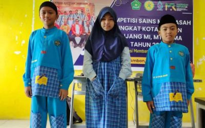Perwakilan Madrasah Ibtidaiyyah Terpadu As Salam Ambon Bersinar di Kompetisi Sains Tingkat Provinsi Maluku 2023