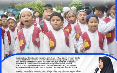 Masa Ta’aruf Lingkungan Madrasah Sebagai Momentum kembalinya Peserta Didik MIT As-Salam Ambon ke Sekolah
