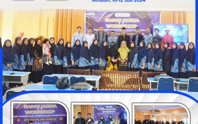 MIT AS-SALAM AMBON MENGGELAR RAPAT KERJA DAN WORKSHOP IMPLEMENTASI KURIKULUM NASIONAL