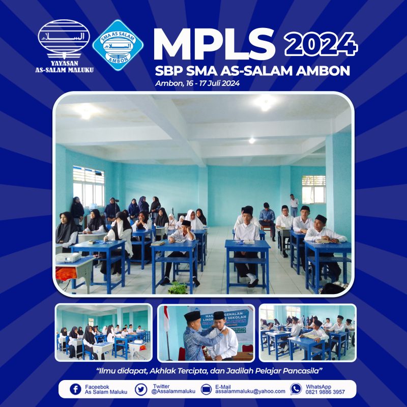 Pembukaan MPLS SBP SMA As-Salam Ambon 2024