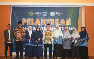 Yayasan As-Salam Maluku Menggelar Pelantikan dan Serah Terima Jabatan Kepala Madrasah Ibtidaiyah Terpadu As-Salam Ambon Periode 2024-2028