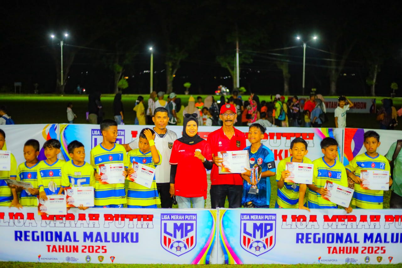 Demitas FC MIT As-Salam Ambon Raih Juara 1 U-12 Liga Merah Putih Maluku 2025